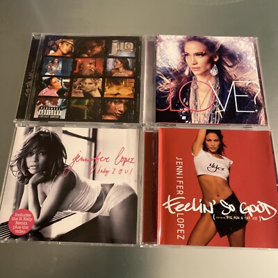 Jennifer Lopez 4 CD LOT  J to Tha L-O! Remixes NEW Love Baby I Love U Import