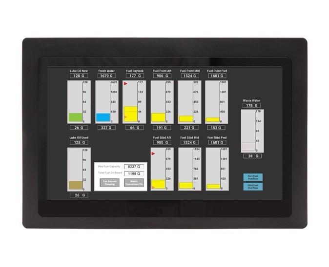 16” HMI (NO CABLES/accessories) Industrial Touchscreen Monitor MON1016APv2