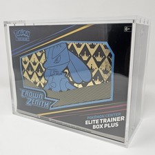 Pokemon Elite Trainer Box Plus Acrylic Case Premium Magnetic Lid PC ETB PLUS