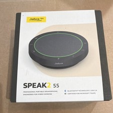 Jabra Speak2 55 Bluetooth USB Speakerphone, Microsoft Teams Certified, 4 Mics