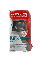 Muller Sports Medicine Adjustable Back Brace One Size Fits Most