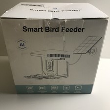 VBFLE Smart Bird Feeder with Camera AI Recognition Auto Capture  Solar Powered