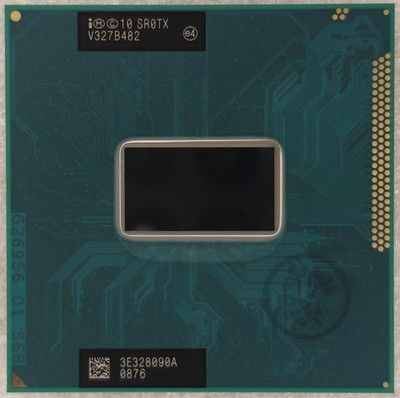 Intel Core i3-3120M Dual Core Processor SR0TX PGA988 2.5GHz 3MB 2C 4 Thread
