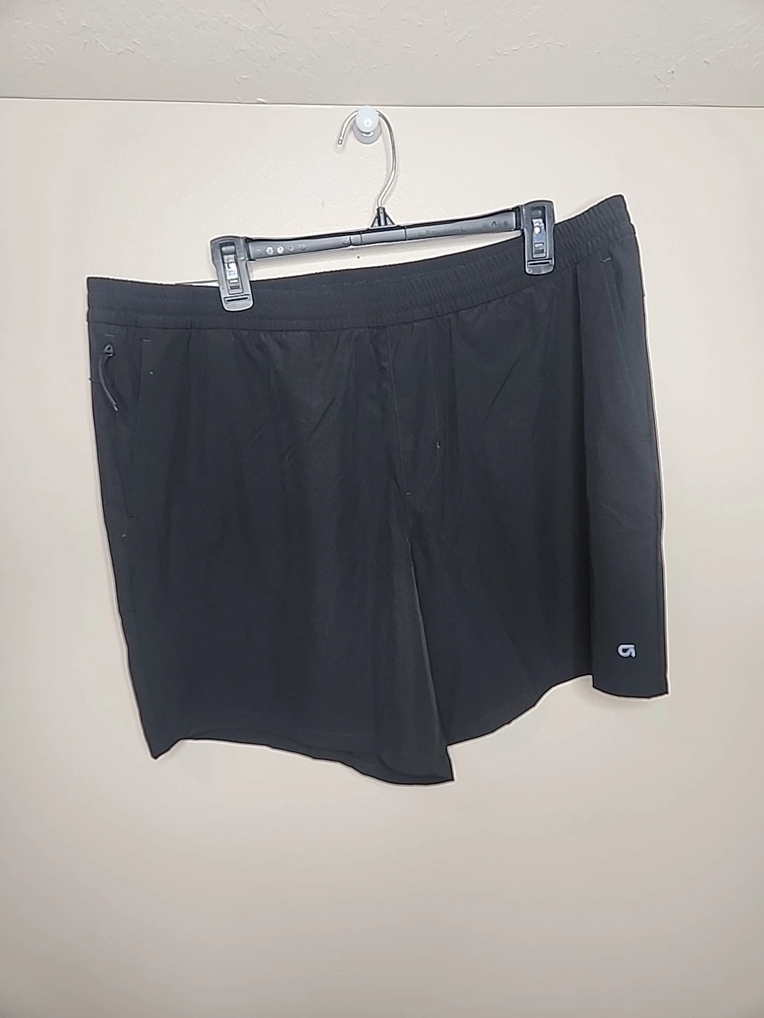 GapFit Men's Stretch Moisture Wicking Quick Dry Movement Short XL Black NWT