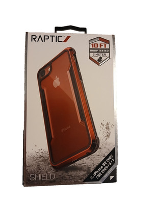 Raptic Shield Case-Red--iPhone SE 2022/SE 2020-8/7 Case Shield