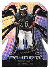2025 Panini Revolution Saquon Barkley #13 Pay Dirt! Die-Cut Eagles