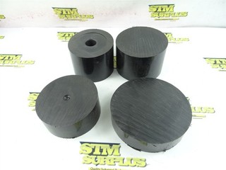 4PCS (5LBS) OF NYLON 6/6 MACHINABLE PLASTIC SIZES IN DESCRIPTION