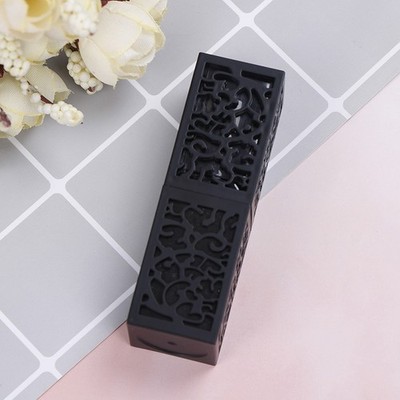 Empty cosmetic containers lipstick tube with black hollow lipstick tubes ODH TA