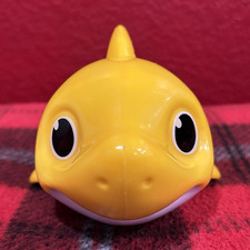 Yellow Battery Operated Electronic baby Shark Toy Figure