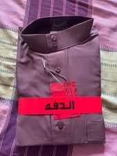 Men Islamic Pray Thobe Long Sleeve Jubba size 52