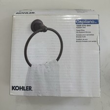 Kohler Capilano Towel Ring - OIL RUBBED BRONZE - R26684-2BZ New Sealed E54