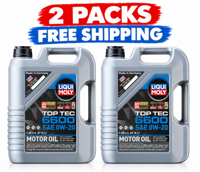 10L Liqui Moly 0W-20 Top Tec 6600 Synthetic Engine Oil 22046 BMW Longlife-17FE