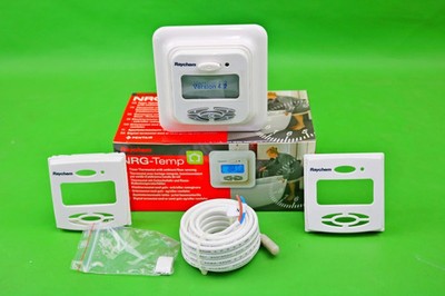Raychem 1244-002513 Elektrischer UFH Programmierbarer Thermostat R-NRG-Temp Ver 4.2