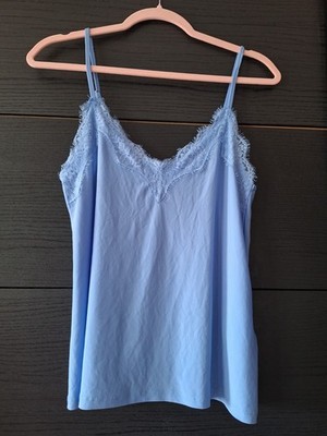 Damen TOP , blau gr S AMISU
