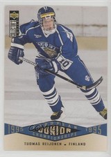 1995 Collector s Choice European Junior Championships Tuomas Reijonen #336 y0i