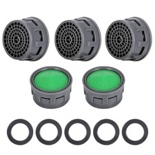 5 PCS Faucet Aerator Built-In Water Filter for M22, Sink Faucet Filter, Femal...