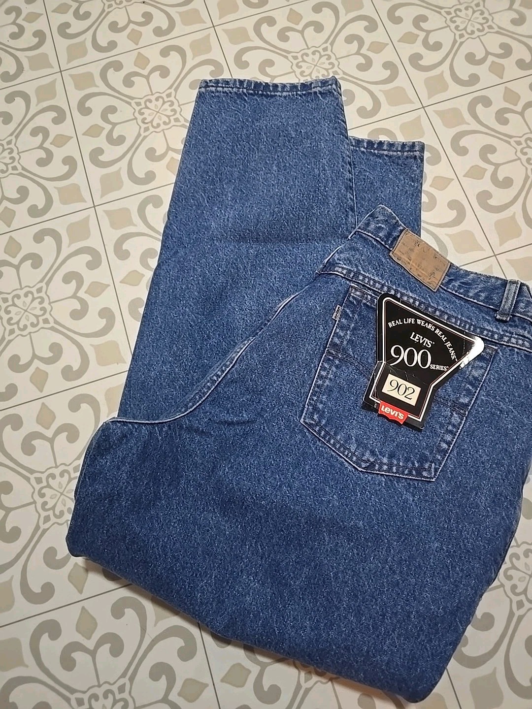 Levi's Vintage 902 Size 26W Relaxed Fit Mom Jeans From 1989! #S56902-8130 NWT