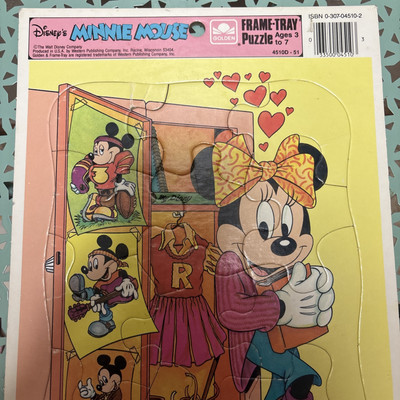 MILLENNIUM　Minnie Empowered Minnie Mouse White Dial Stainless Steel Bracelet FE6084