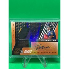 2021 Panini Zenith Rookie Patch Auto /199 Tylan Wallace Baltimore Ravens