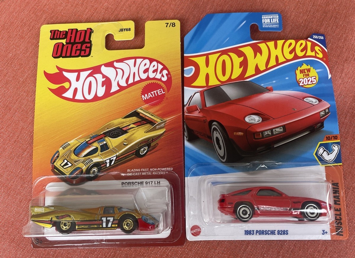 Hot Wheels 1983 Porsche 928S & Porsche 917 LH The Lot Ones Lot 2 Hot Wheels 1983 Porsche 928S & Porsche 917 LH The Lot Ones Lot 2