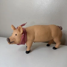 Oscar The Oinker Pig Security Motion Activated Oinks Red Bandana Working Tested