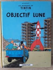 BD-TINTIN- OBJECTIF LUNE - C8-1987- HERGE-CASTERMAN