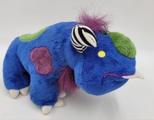 Ganz Webkinz Midnight Monster Blue Stuffed Animal Plush Pet Monster Creature VG+