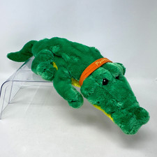 Kohls Cheerful Crocodile Plush Animal Green Alligator Orange Collar Cute Toy 18"