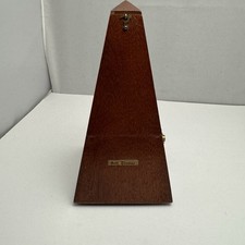 Vintage Mid-Century Seth Thomas Wood Metronome de Maelzel Works