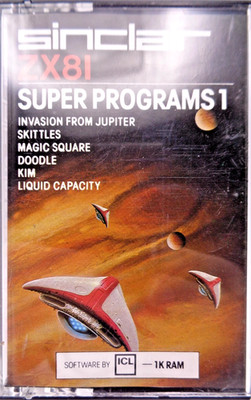 SINCLAIR ZX-81 -- SUPER PROGRAMS 1 (ICL)
