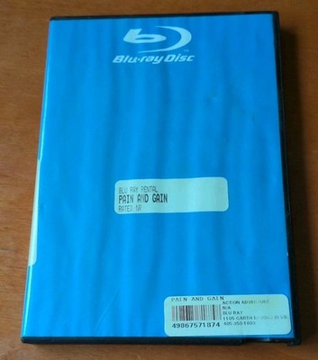 Pain And Gain Blu-ray Dwayne Johnson The Rock  Mark Wahlberg  Michael Bay