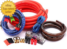 0 Gauge Amp Wiring Kit 3000 Watt Amplifier Sub Installation Kit Make