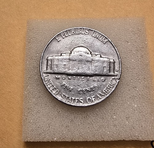 Extremely RARE!! 1964 D Jefferson Nickel - Error Coin - Picture 11 of 12