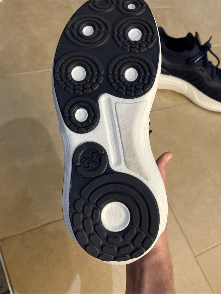 Zapatos Notre Dame Under Armour Phantom 4 para hombre 8,5 azul marino Foto 4 de 4