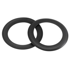 Air Compressor Piston Ring Part 67.4mm OD 48mm ID 0.8mm Thick, Dark Gray, 2Pcs