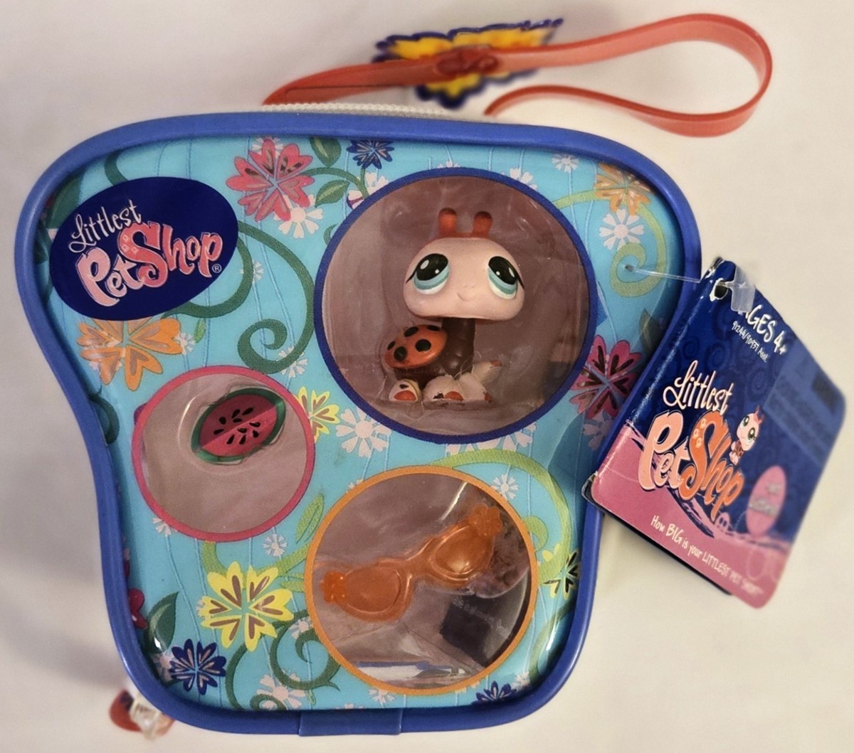 LITTLEST PET SHOP Purse Pets 2008 Baby Ladybug #1017 NEW Hasbro