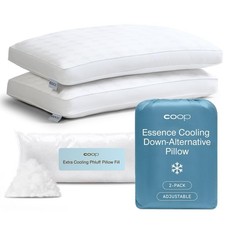 Pillows King Size Set of 2 Adjustable Cooling Down Alternative Coop Home Goods