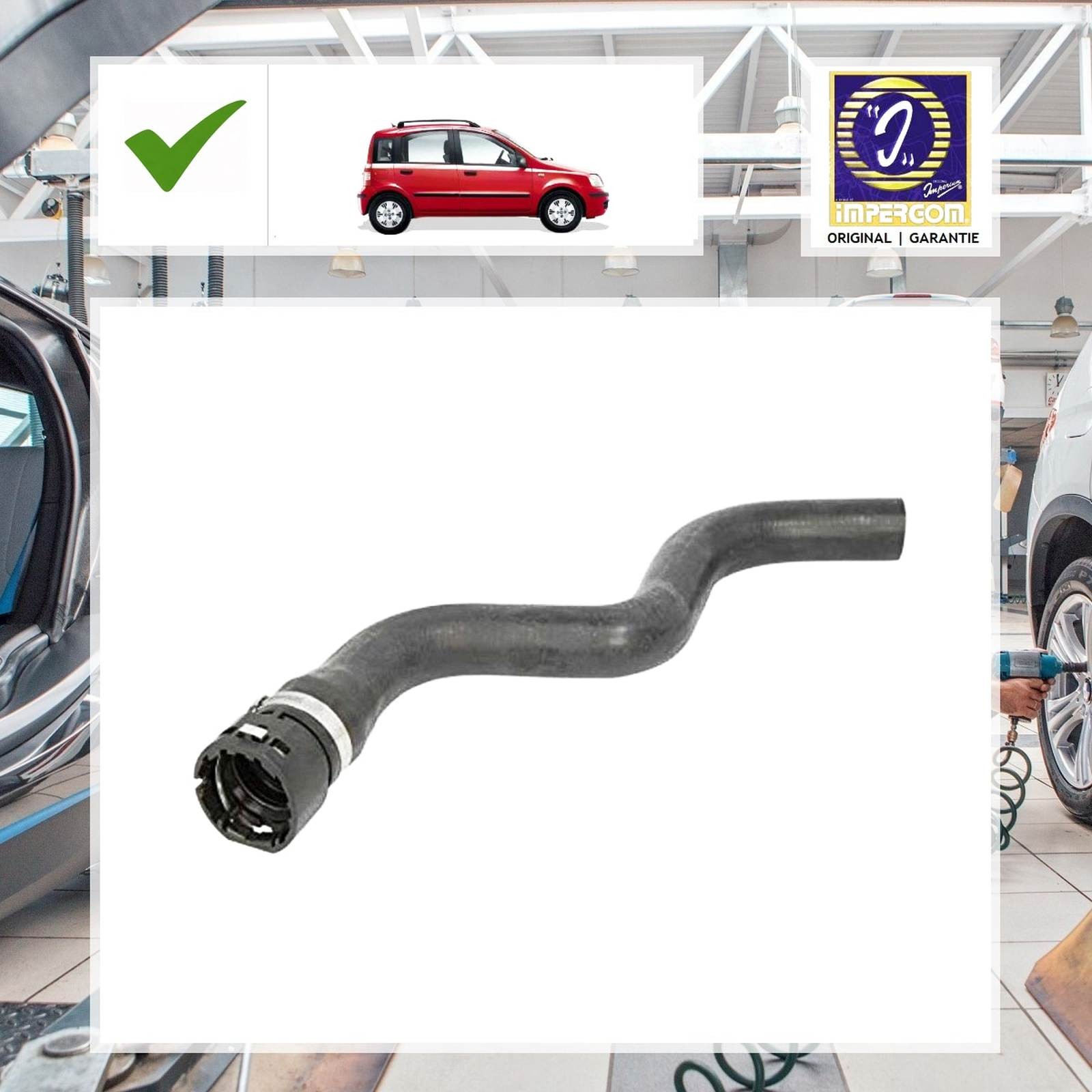Kühlerschlauch Original Imperium für Fiat Panda 169_ 1.1