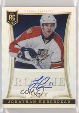 2013-14 Panini Select Rookie Silver Prizm /99 Jonathan Huberdeau #299 Auto a8r