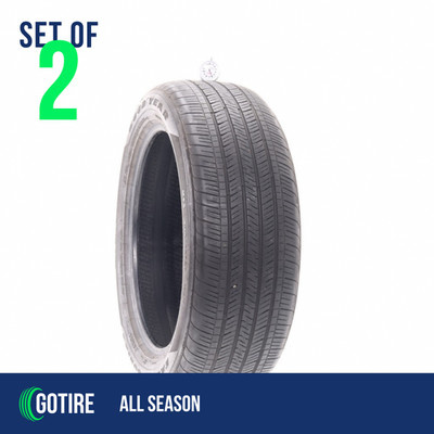 2 X Used 235/55R20 Goodyear Eagle Touring 102V - 6.0/32