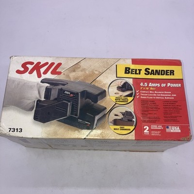Vtg SKIL ''Belt Sander'' Model #7313 (3/4HP, 4.5 Amp) 3'' x 18'' Belt.