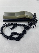 Swatch Twin Phone Button Grey Red Black Pinstripes Vtg 80s 1987 UNTESTED