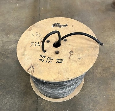 West Penn 811 14AWG Solid Bare Copper RG11/U Bare Copper Braid 732 feet