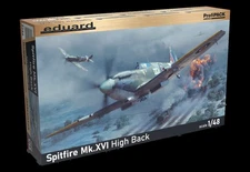 Eduard 1/48 Spitfire Mk.XVI High Back w/Mask, PE Detail ProfiPack 8286