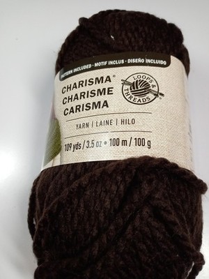 Loops & Threads Charisma Yarn 100 % Acrylic - Espresso-109 Yards