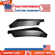 Universal Car Rear Bumper Lip Diffuser Splitter Canard Protector Gloss Black Wbu Universal Car Rear Bumper Lip Diffuser Splitter Canard Protector Gloss Black Wbu