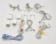 Lot of Apple EarPods, AirPods, Lightning Connector, USB cable USB-C cables As Is