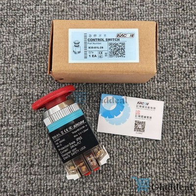 New 1Pc Emergency Stop Switch Button 10A 250V 600V IP65 for Kacon B30-81L