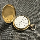 Antique Ladies Elgin Pocket Watch, 1901 Collector Grade  Golf Fill Case .