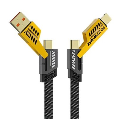 4 in 1 USB Type-C Cable Data Cord Multi Charging Cable For Samsung  Macbook 3ft